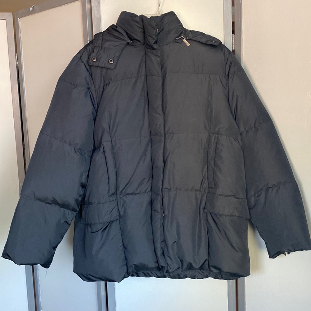 Calvin Klein Duck Down Fleece Lined Puffy Coat